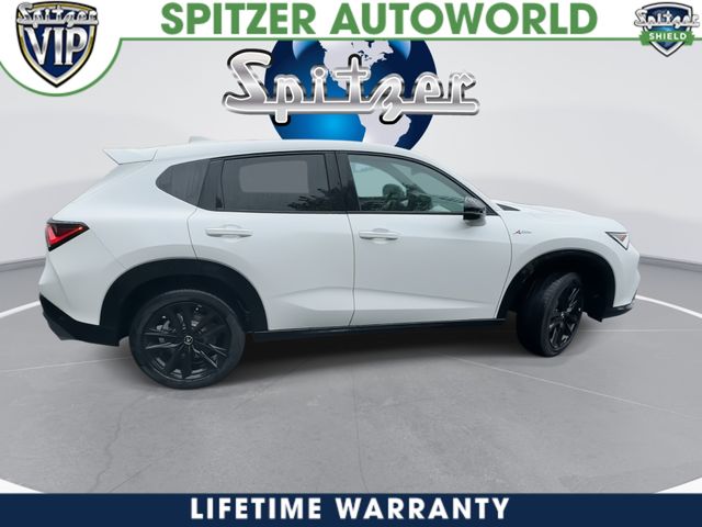2026 Acura ADX A-Spec Advance Package White at Spitzer Acura