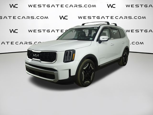 Glacial White Pearl 2024 Kia Telluride SUV / Crossover Front-Wheel Drive 8-Speed Automatic