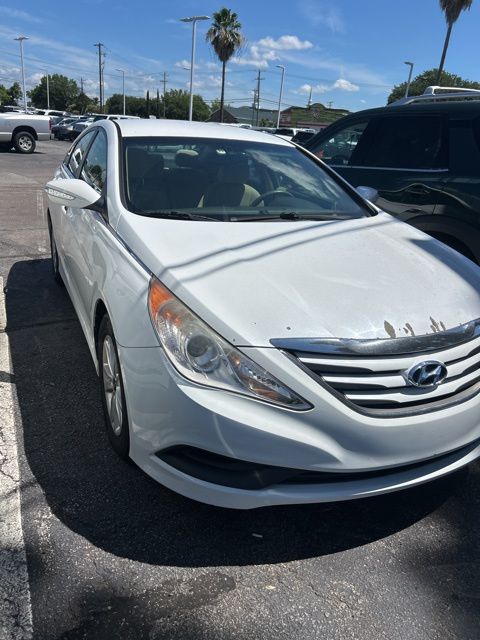 2014 Pearl White Hyundai Sonata GLS FWD Sedan