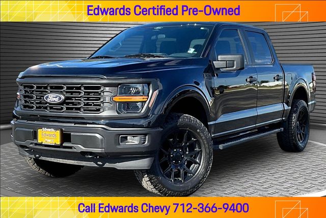 Black Metallic 2025 Ford F-150 Pickup Truck Four-Wheel Drive Automatic