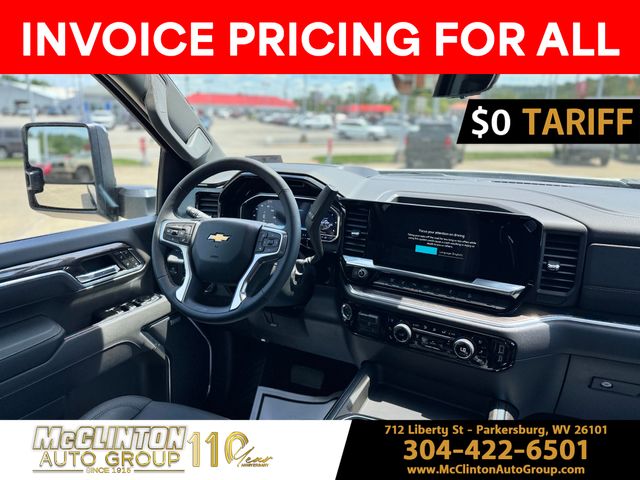 2025 Summit White Chevrolet Silverado 2500HD LTZ 4X4 Truck