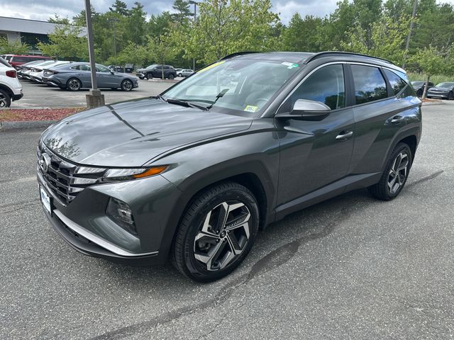 Amazon Gray 2023 Hyundai Tucson Hybrid SUV / Crossover All-Wheel Drive 6-Speed Automatic