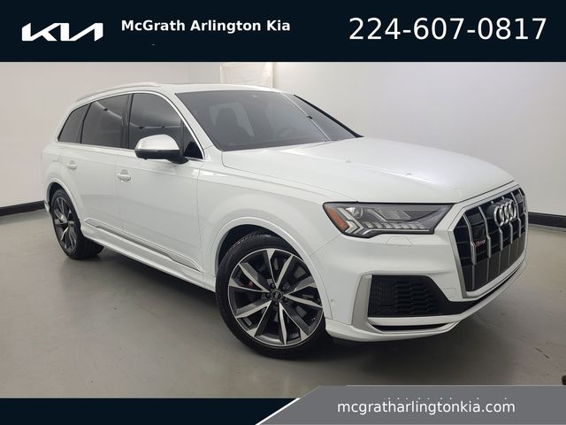 Glacier White 2022 Audi SQ7 SUV / Crossover All-Wheel Drive 8-Speed Automatic