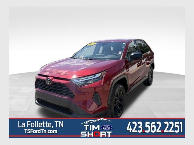 Red (Ruby Flare Pearl) 2023 Toyota RAV4 LE FWD SUV / Crossover Front-Wheel Drive 8-Speed Automatic