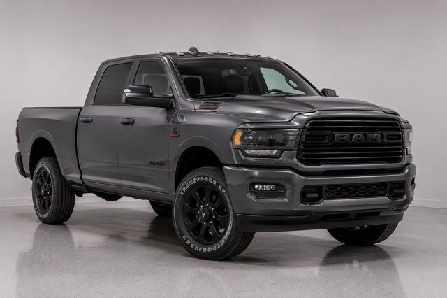 Gray (Granite Crystal Metallic Clearcoat) 2023 RAM 2500 Pickup Truck Four-Wheel Drive 6-Speed Automatic