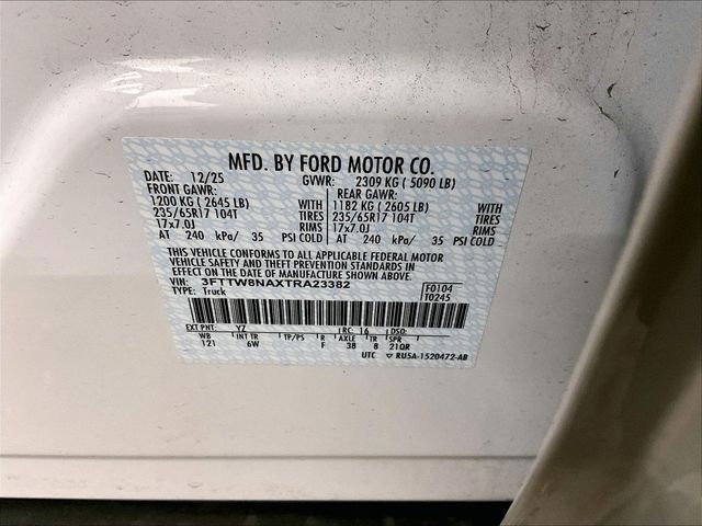 2026 Ford Maverick Tremor White at Grove City Ford