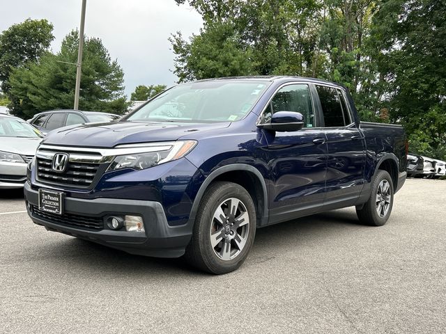 Black (Obsidian Blue Pearl) 2019 Honda Ridgeline Pickup Truck All-Wheel Drive 6-Speed Automatic