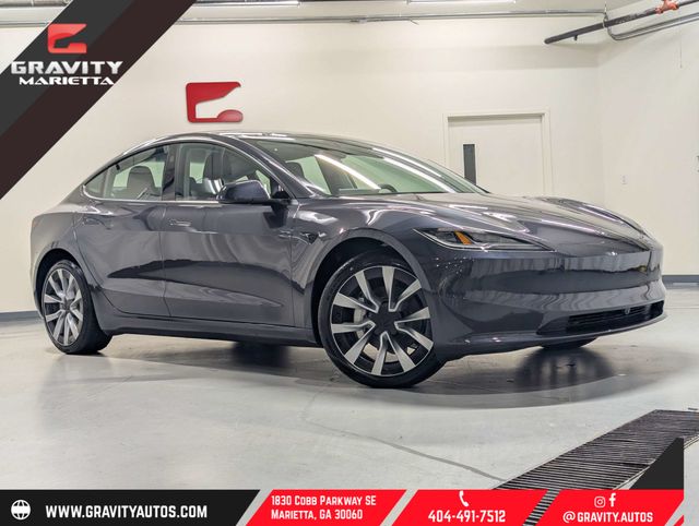 Gray / Black 2026 Tesla Model 3 Premium RWD Sedan 1-Speed Automatic