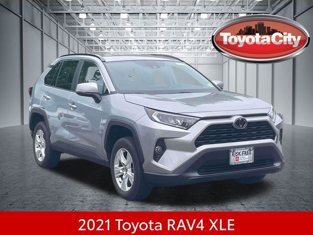 Silver Sky Metallic 2021 Toyota RAV4 SUV / Crossover All-Wheel Drive 8-Speed Automatic