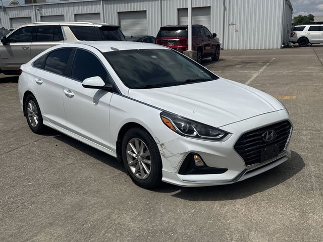 2019 Hyundai Sonata SE White at Martin Chrysler Dodge Jeep Ram