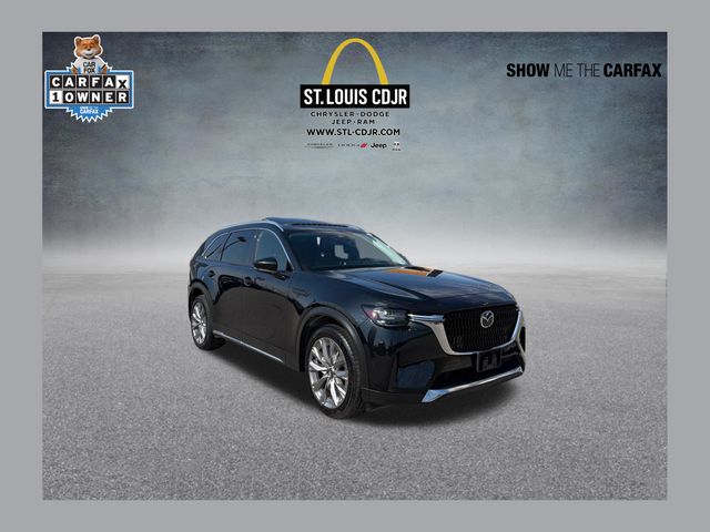 Jet Black Mica 2024 Mazda CX-90 3.3 Turbo Premium AWD SUV / Crossover All-Wheel Drive 8-Speed Automatic