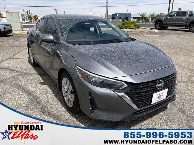Gray (Gun Metallic) 2024 Nissan Sentra Sedan Front-Wheel Drive Continuously Variable Transmission