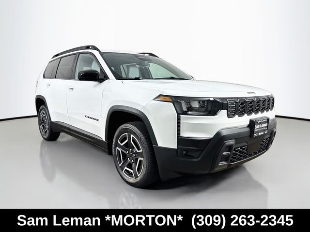 Bright White Clearcoat 2026 Jeep Cherokee SUV / Crossover Four-Wheel Drive Continuously Variable Transmission