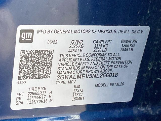 2022 GMC Terrain SLE 32