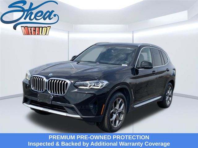 Black 2024 BMW X3 SUV / Crossover All-Wheel Drive 8-Speed Automatic