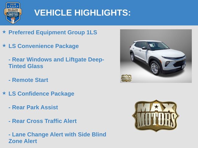 New 2026 Chevrolet TrailBlazer SUV