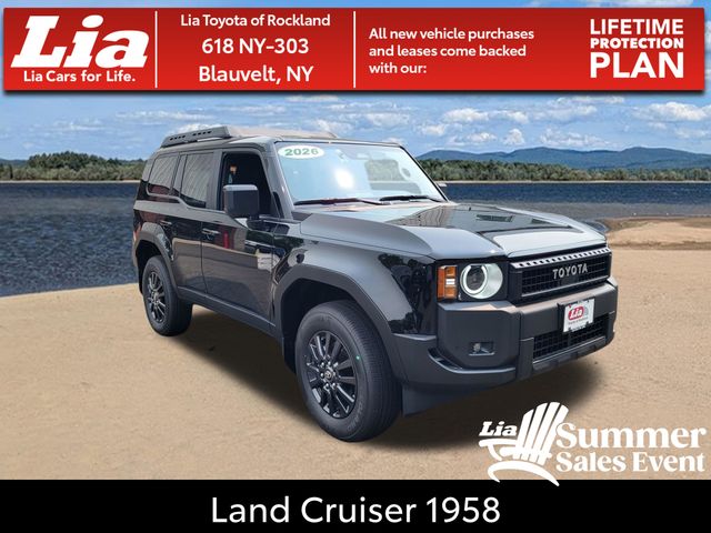 Black 2026 Toyota Land Cruiser SUV / Crossover Four-Wheel Drive 8-Speed Automatic