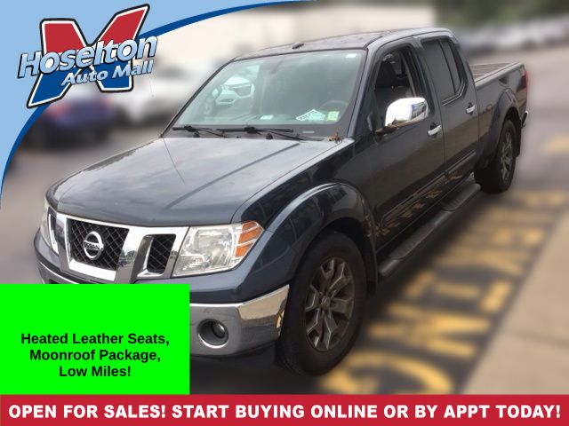 Arctic Blue Metallic 2017 Nissan Frontier Pickup Truck Four-Wheel Drive 5-Speed Automatic Overdrive