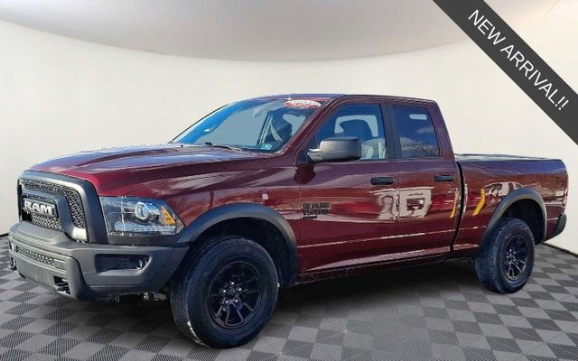 Bright Red 2024 RAM 1500 Pickup Truck Four-Wheel Drive 8-Speed Automatic