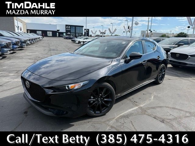 Jet Black Mica 2024 Mazda MAZDA3 Hatchback Front-Wheel Drive 6-Speed Automatic