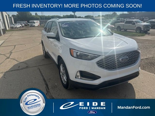 Oxford White 2023 Ford Edge SUV / Crossover All-Wheel Drive 8-Speed Automatic