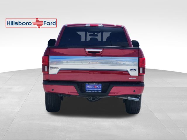 2020 Rapid Red Metallic Tinted Clearcoat Ford F-150 Platinum 4X4 Truck