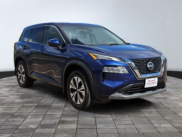 Caspian Blue Metallic 2021 Nissan Rogue SUV / Crossover Front-Wheel Drive Continuously Variable Transmission