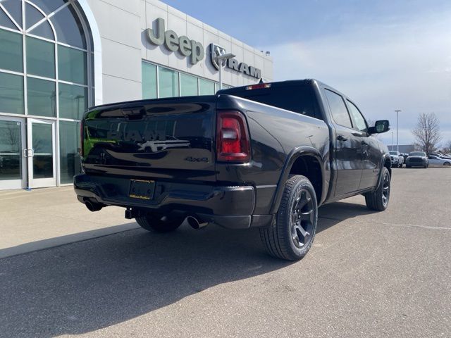 2026 Ram 1500 Big Horn/Lone Star - Diamond Black Crystal Pearlcoat exterior view 5