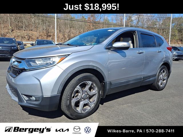 Lunar Silver Metallic 2018 Honda CR-V EX-L AWD SUV / Crossover All-Wheel Drive Continuously Variable Transmission