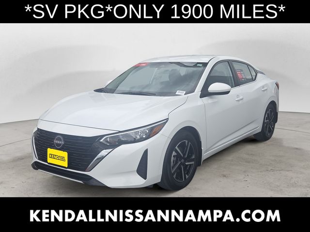 White (Fresh Powder) 2025 Nissan Sentra Sedan Front-Wheel Drive Continuously Variable Transmission