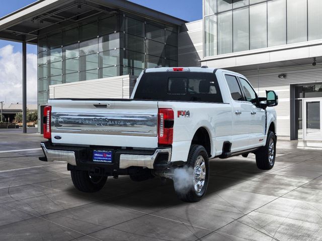 2024 Star White Metallic Tri-Coat Ford Super Duty F-350 SRW King Ranch 4X4 Truck