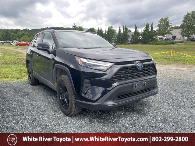 Midnight Black Metallic 2024 Toyota RAV4 Hybrid SUV / Crossover All-Wheel Drive Continuously Variable Transmission