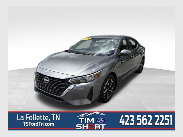 Gray (Gun Metallic) 2025 Nissan Sentra Sedan Front-Wheel Drive Continuously Variable Transmission