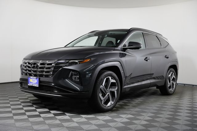Portofino Gray 2022 Hyundai Tucson SUV / Crossover All-Wheel Drive 8-Speed Automatic