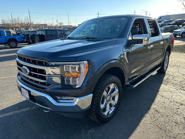 Used 2022 Ford F-150 Lariat with VIN 1FTFW1ED0NFB56585 for sale in Kansas City