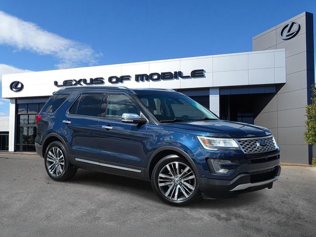 Blue 2017 Ford Explorer SUV / Crossover All-Wheel Drive 6-Speed Automatic