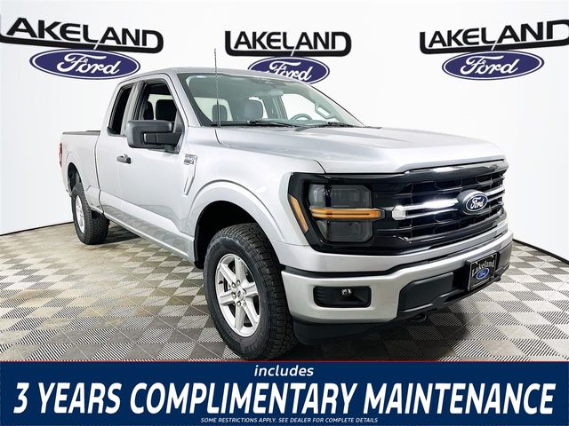 Iconic Silver Metallic 2026 Ford F-150 Pickup Truck Four-Wheel Drive Automatic