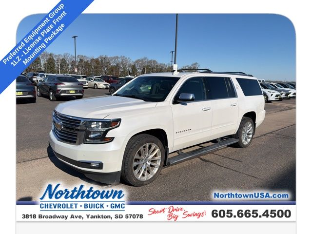 White (Iridescent Pearl Tricoat) 2019 Chevrolet Suburban 1500 Premier 4WD SUV / Crossover Four-Wheel Drive