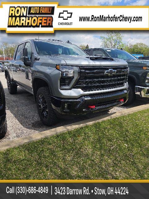 Sterling Gray Metallic 2026 Chevrolet Silverado 3500HD LT Crew Cab 4WD Pickup Truck Four-Wheel Drive Automatic