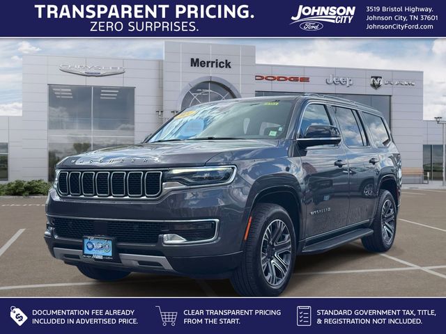 Baltic Gray Metallic Clearcoat 2024 Jeep Wagoneer SUV / Crossover Four-Wheel Drive 8-Speed Automatic