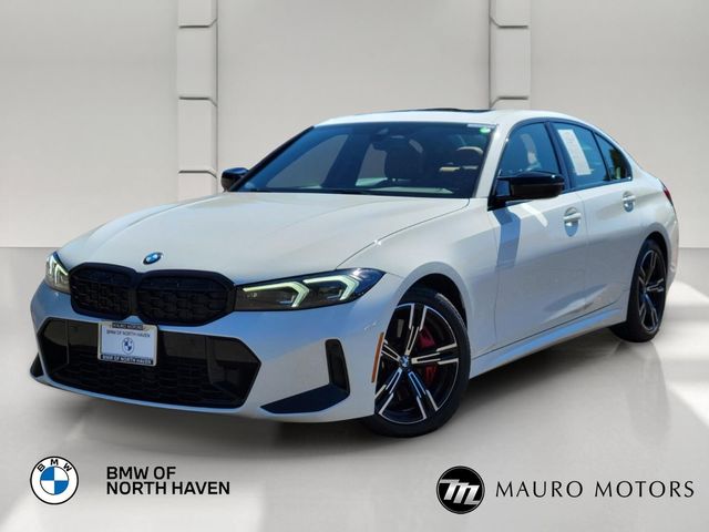 Alpine White 2023 BMW 3 Series Sedan All-Wheel Drive 8-Speed Automatic