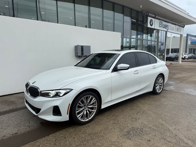 Alpine White 2023 BMW 3 Series Sedan All-Wheel Drive 8-Speed Automatic