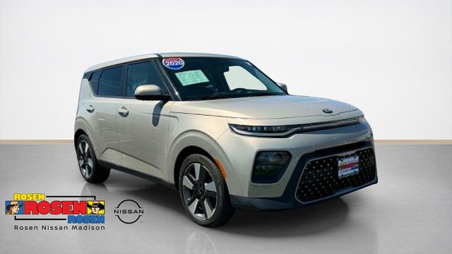 Gray (Platinum / Gold) 2020 Kia Soul EX FWD SUV / Crossover Front-Wheel Drive Continuously Variable Transmission