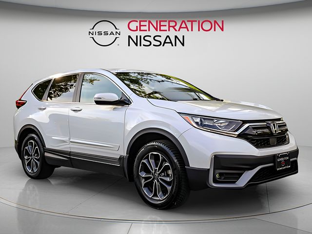 White 2021 Honda CR-V EX-L AWD SUV / Crossover All-Wheel Drive Continuously Variable Transmission
