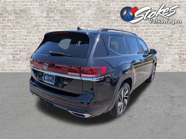 2025 Volkswagen Atlas 2.0T SE w/Technology Black at Matthews Motors of Wilmington