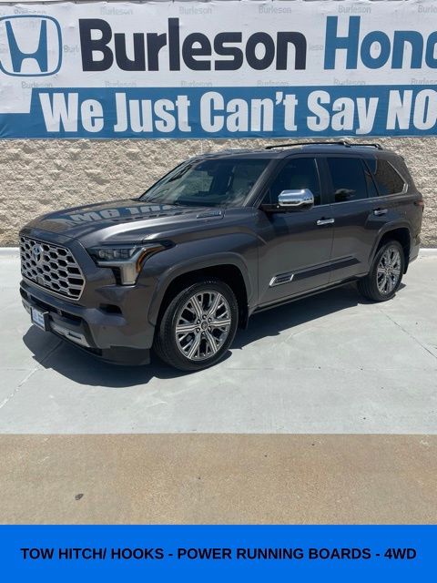Magnetic Gray Metallic 2024 Toyota Sequoia SUV / Crossover Four-Wheel Drive Automatic