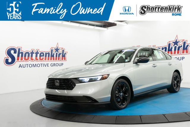 Silver 2025 Honda Accord Sedan Front-Wheel Drive Continuously Variable Transmission