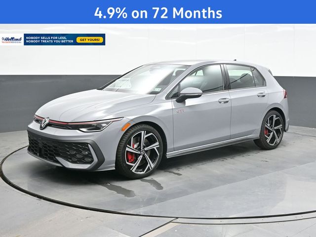 Moonstone Gray 2026 Volkswagen Golf GTI Hatchback Front-Wheel Drive 7-Speed Dual Clutch