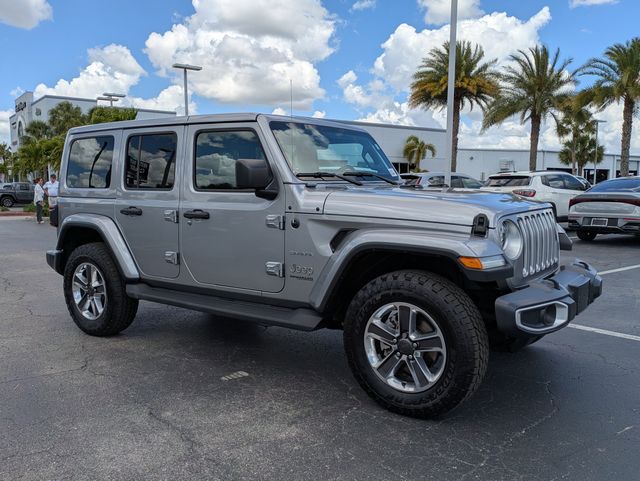 Billet Silver Metallic Clearcoat 2020 Jeep Wrangler Unlimited Sahara 4WD SUV / Crossover Four-Wheel Drive 8-Speed Automatic
