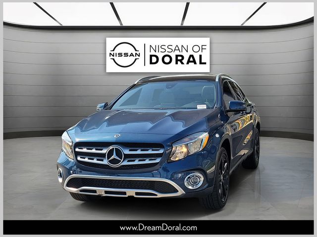 Blue 2020 Mercedes-Benz GLA SUV / Crossover Front-Wheel Drive 7-Speed Automatic